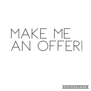 Open to offers :)